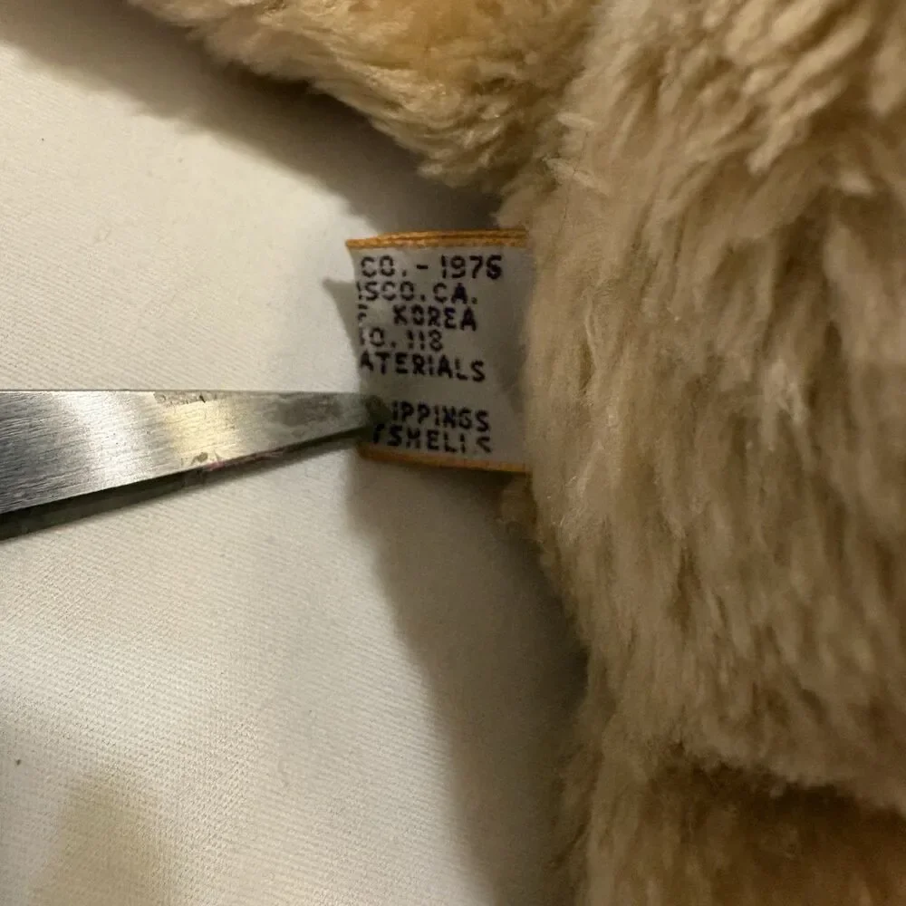 Vintage Dakin Tan Monkey Plush 7